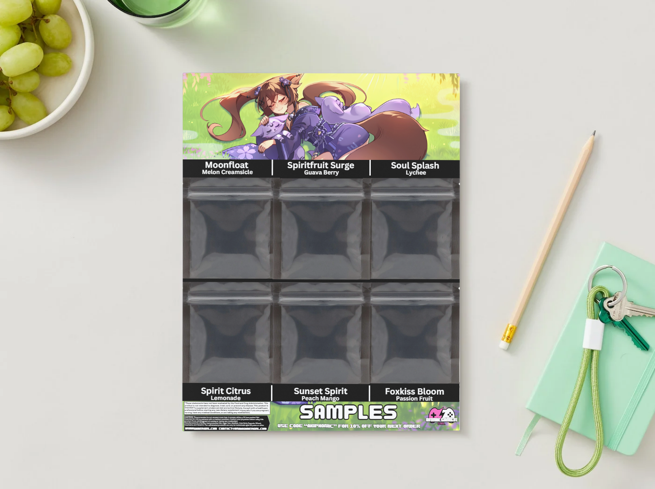 Akiphonic -  Sample pack (6 Flavors)