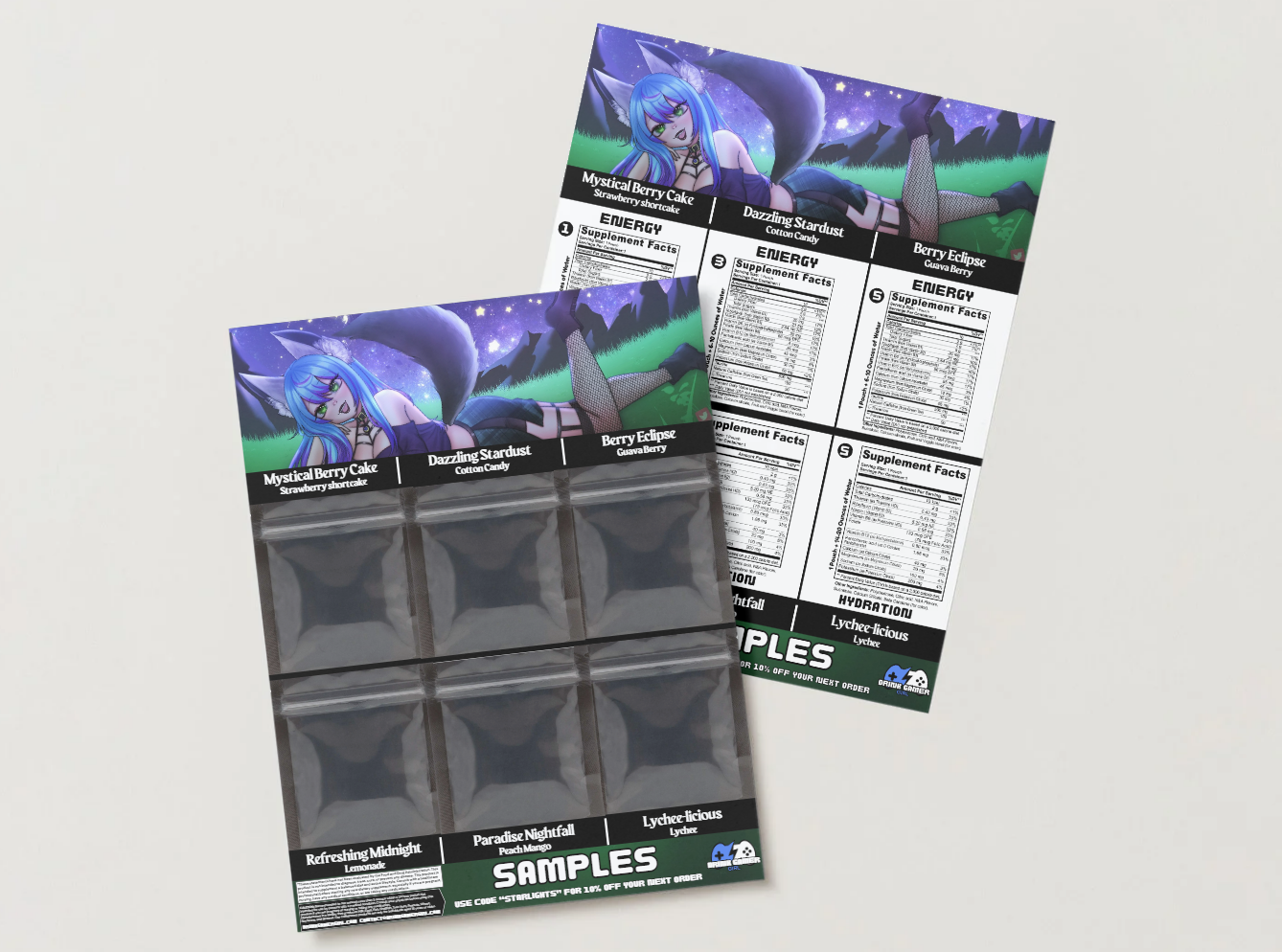 MysticMidnightWolf - Sample pack (6 Flavors)