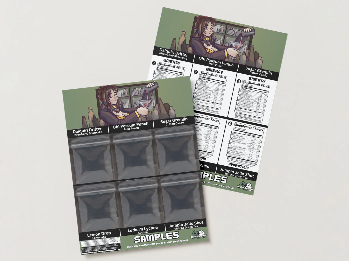 ArcherOhPossum - Sample pack (6 Flavors)