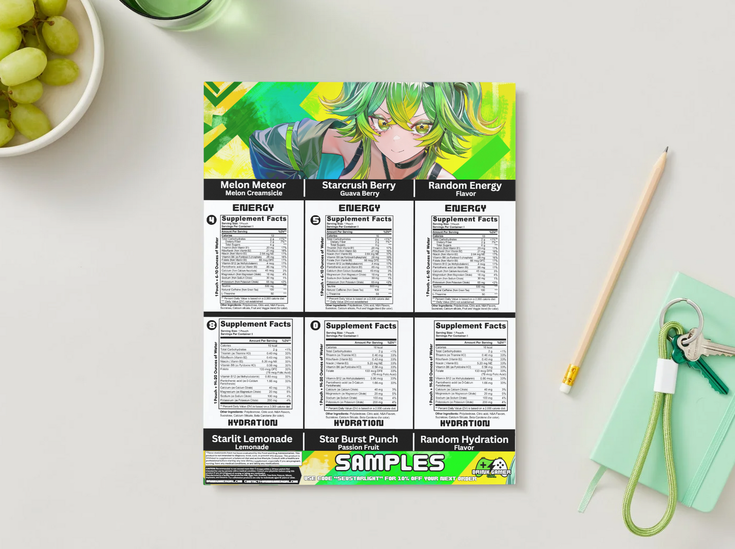 Sevilla Starlight - Sample pack (6 Flavors)