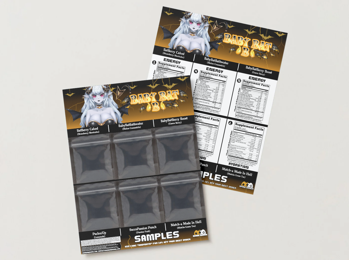 BabyBatB - Sample pack (9 Flavors)