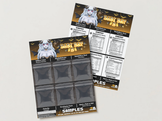 BabyBatB - Sample pack (6 Flavors)