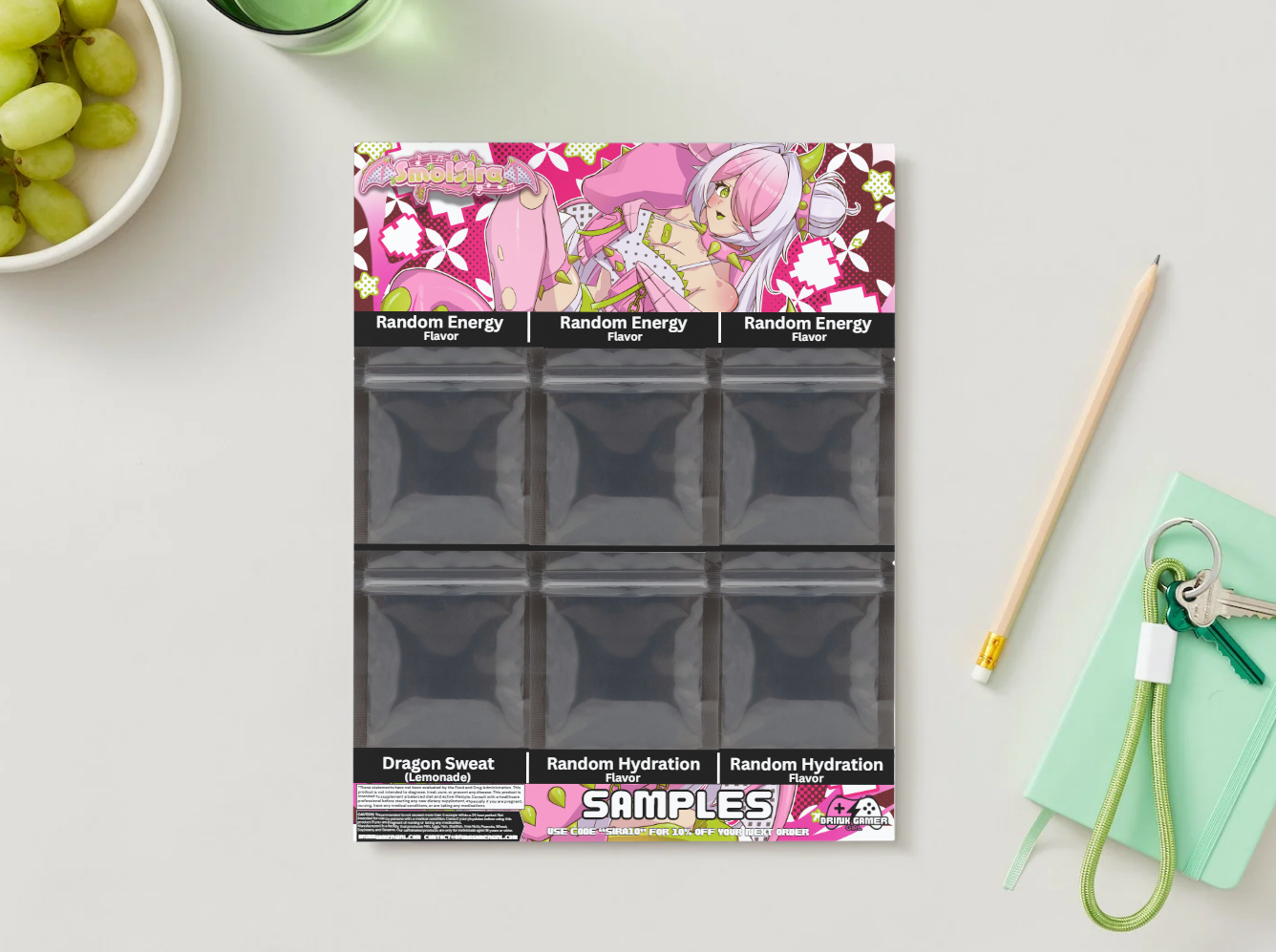 Smolsira - Sample pack (6 Flavors)