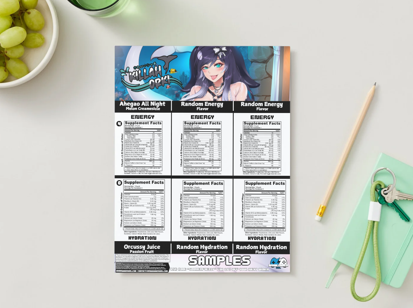 Killah Orki - Sample pack (6 Flavors)