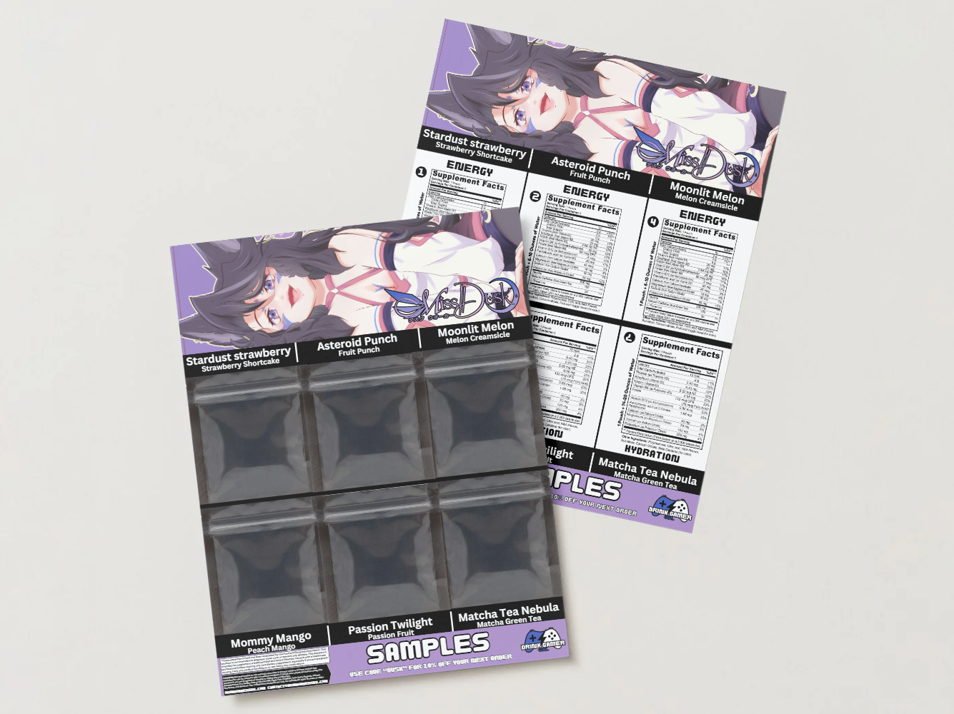 Miss Dusk - Sample pack (6 Flavors)