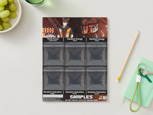 CoasterwolfVT - Sample pack (6 Flavors)