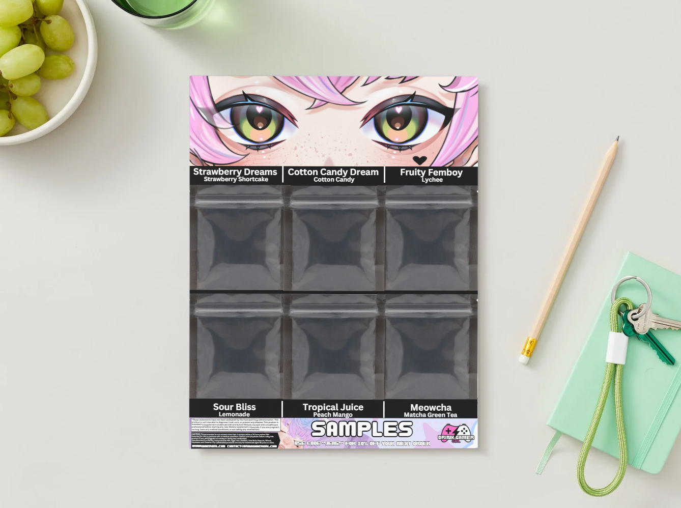 Firejemz - Sample pack (6 Flavors)