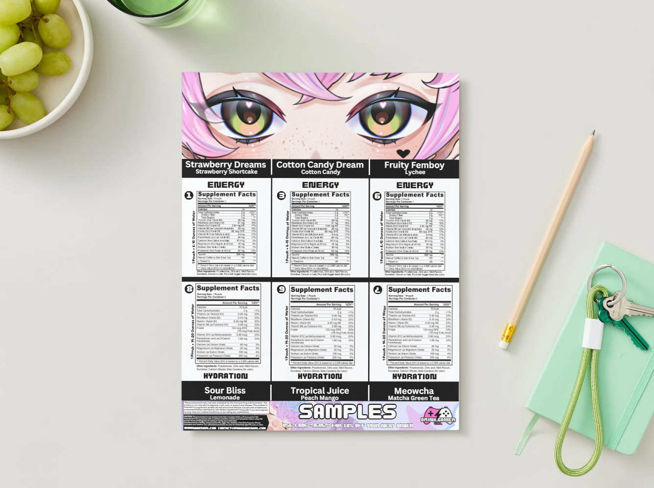 Firejemz - Sample pack (6 Flavors)