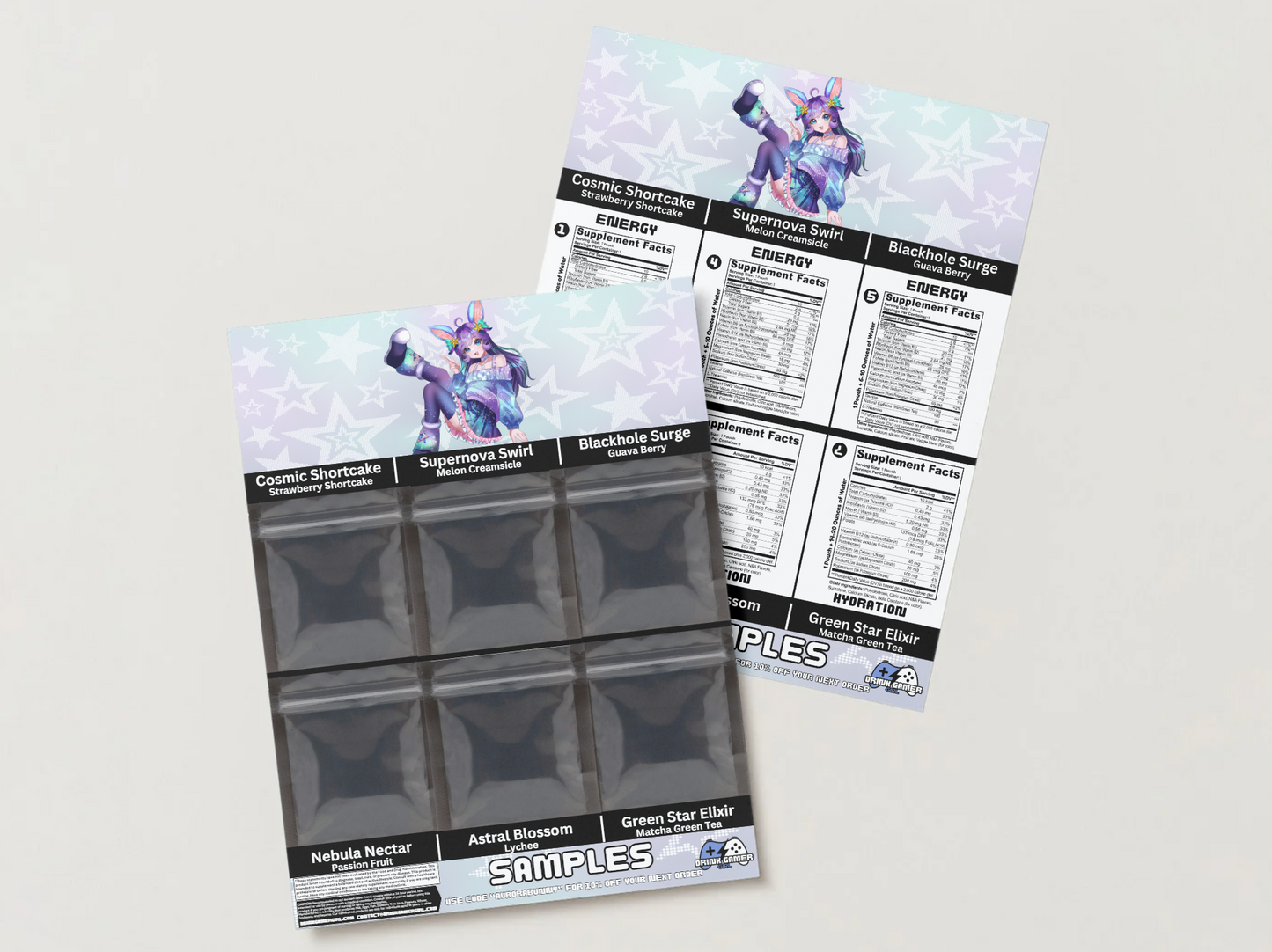 AuroraTheBunny - Sample pack (6 Flavors)