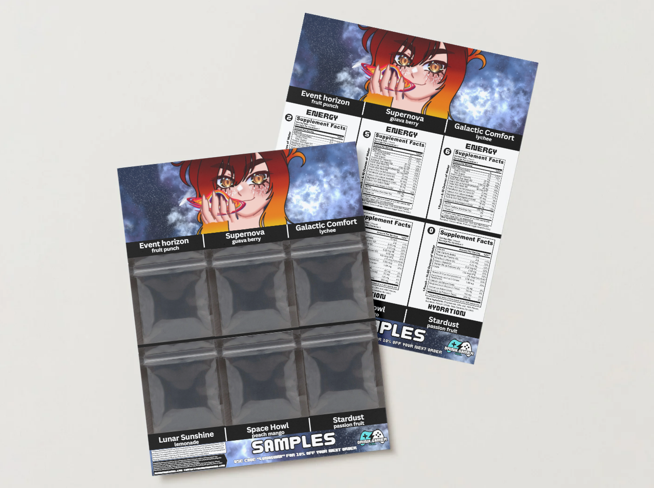 Lunaguini - Sample pack (9 Flavors)