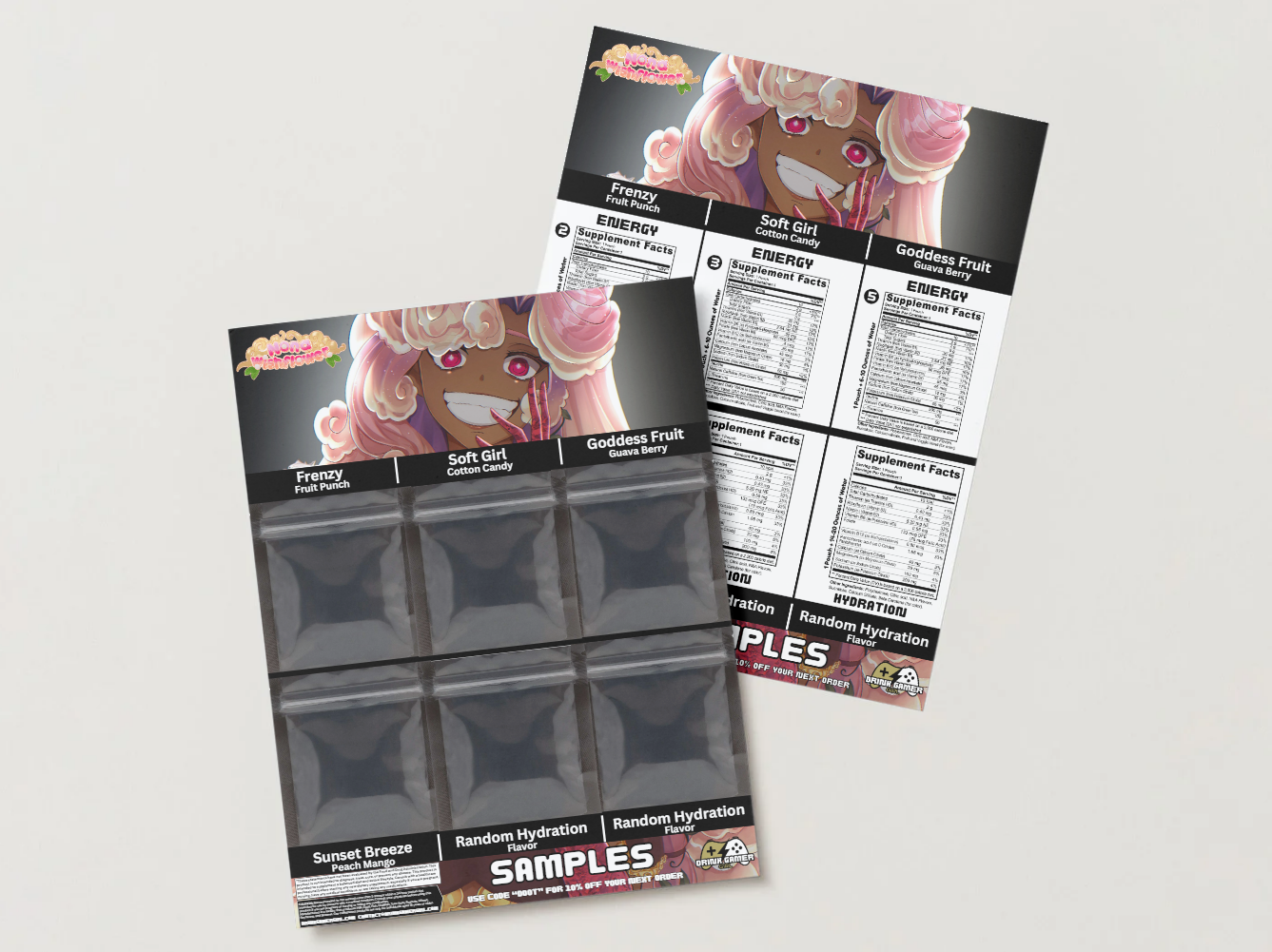 Nona Wishflower - Sample pack (6 Flavors)