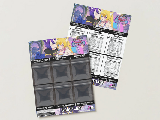 Vanessa VTuber - Sample pack (9 Flavors)