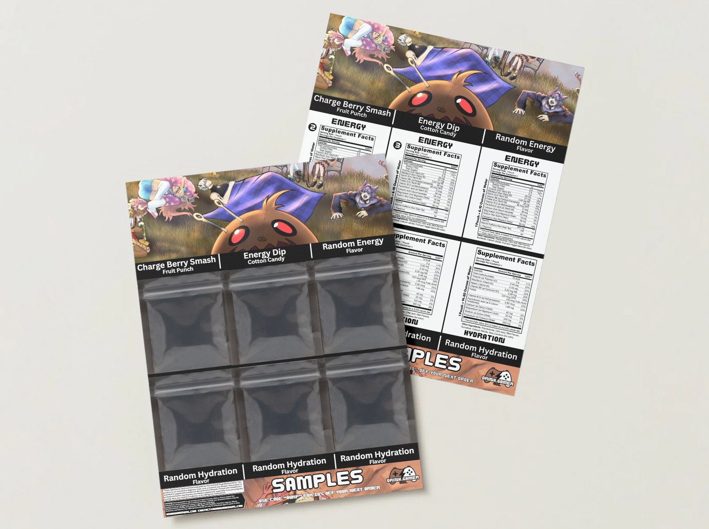 Durp Reflex - Sample pack (9 Flavors)