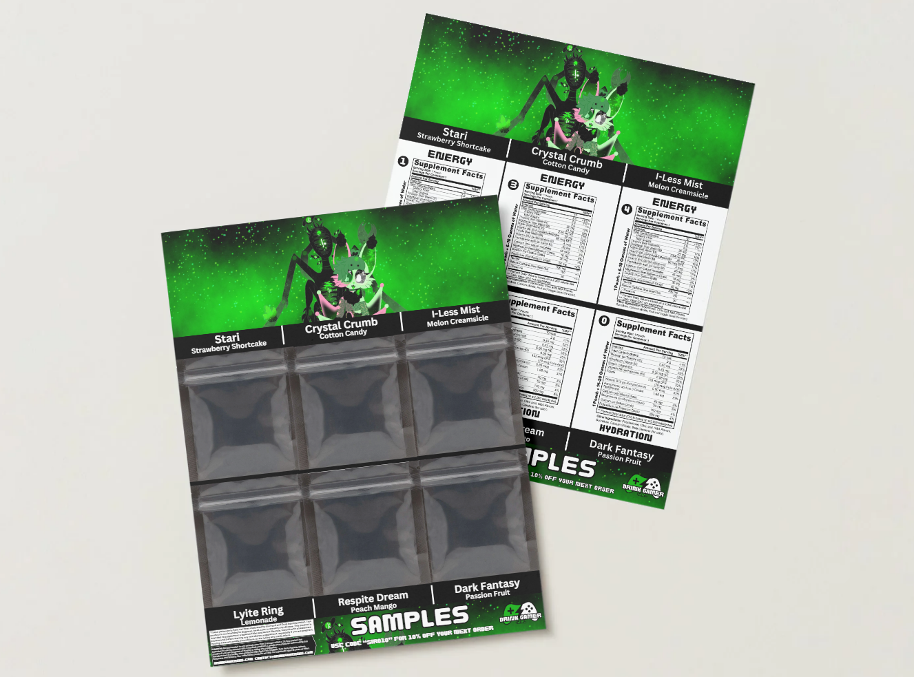 SiroLyite - Sample pack (9 Flavors)