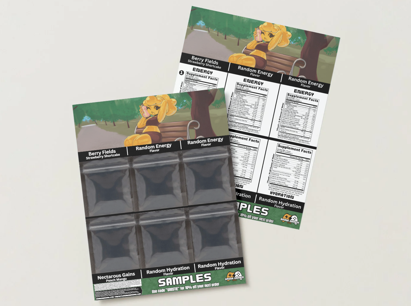 GoostieBee - Sample pack (9 Flavors)