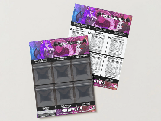 Tigra Valentine - Sample pack (6 Flavors)