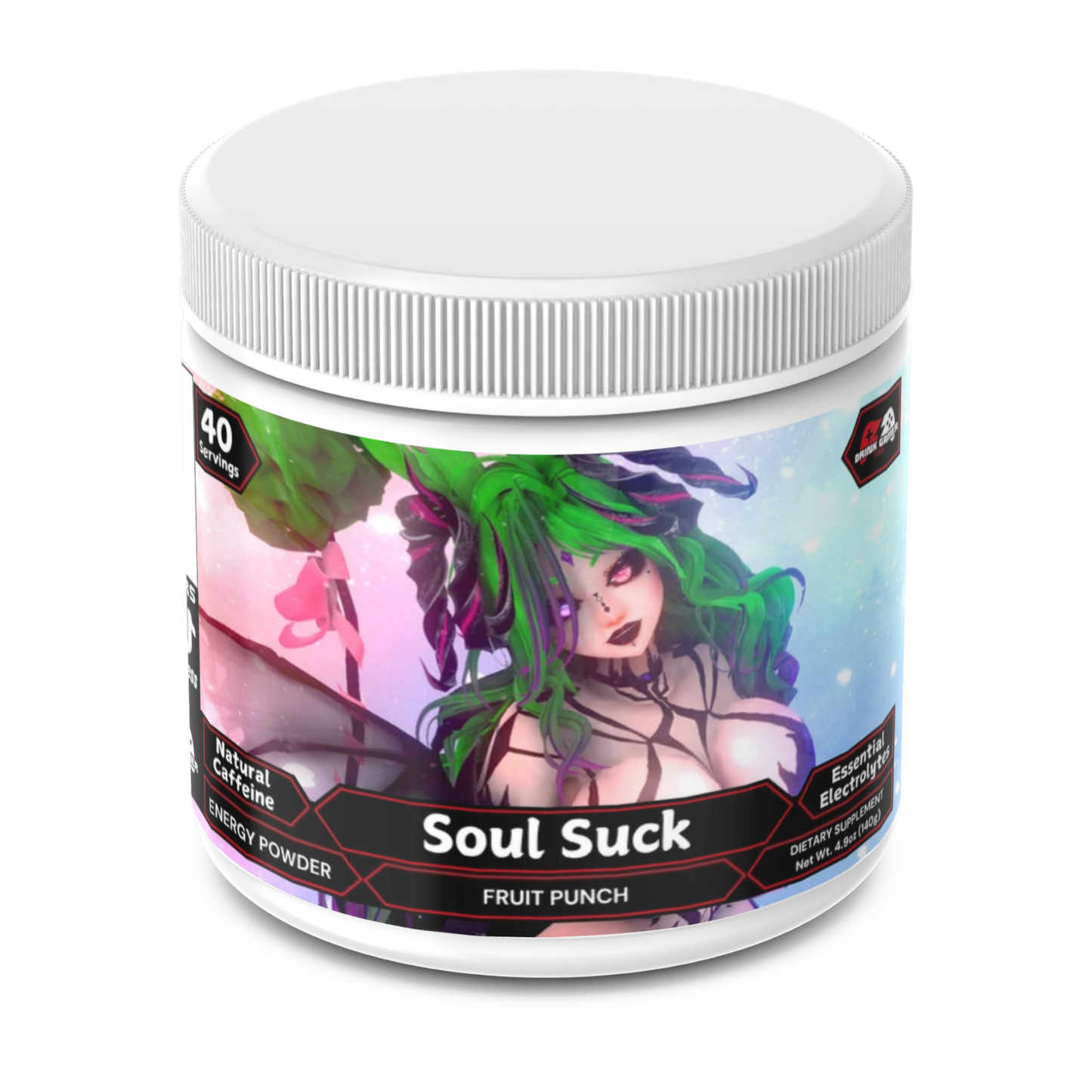 KeedaCottonTail - Soul Suck Energy Powder (Fruit Punch)