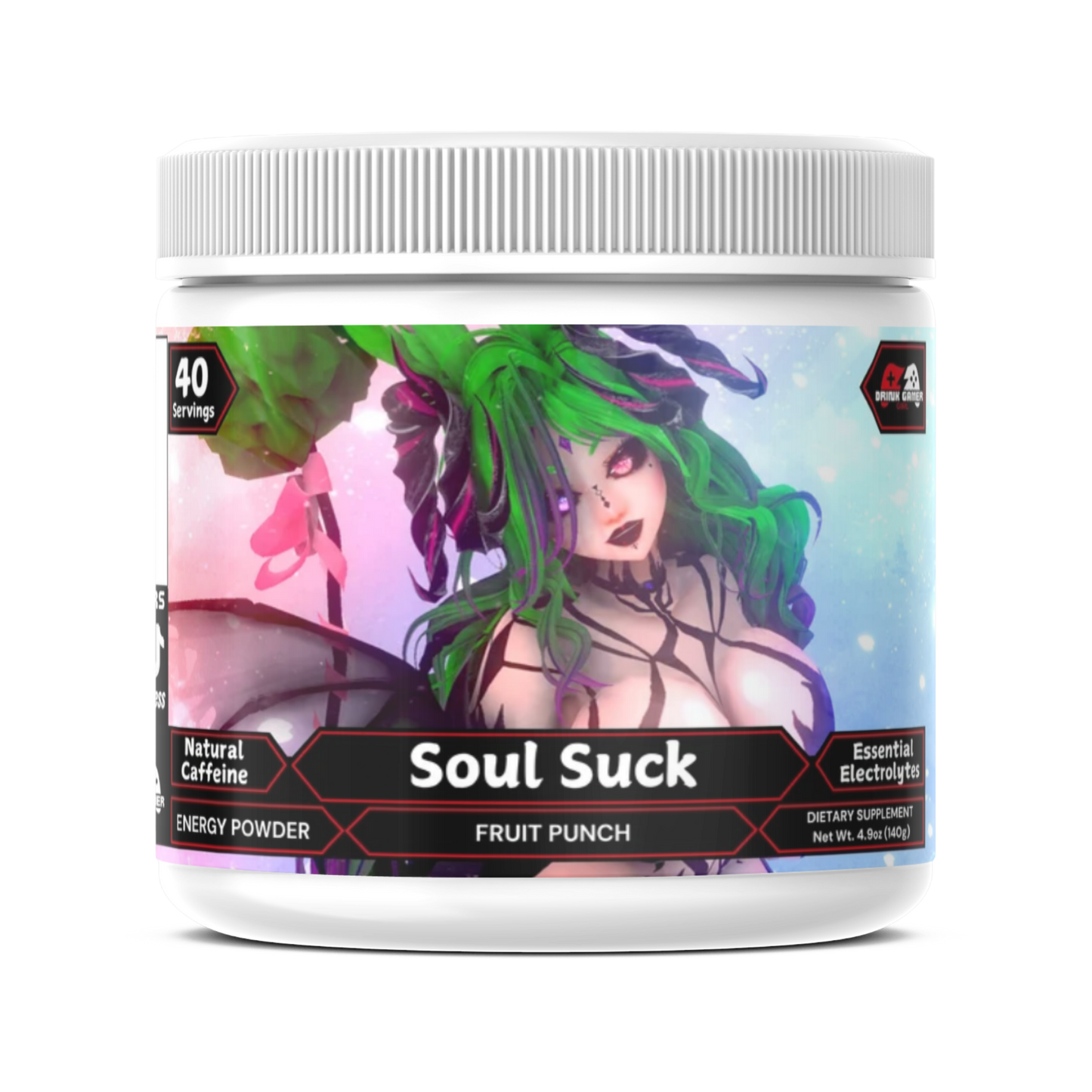 KeedaCottonTail - Soul Suck Energy Powder (Fruit Punch)