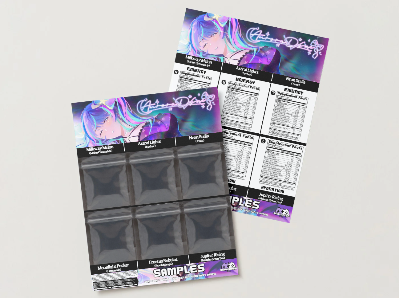 Aurora Dyne - Sample pack (6 Flavors)