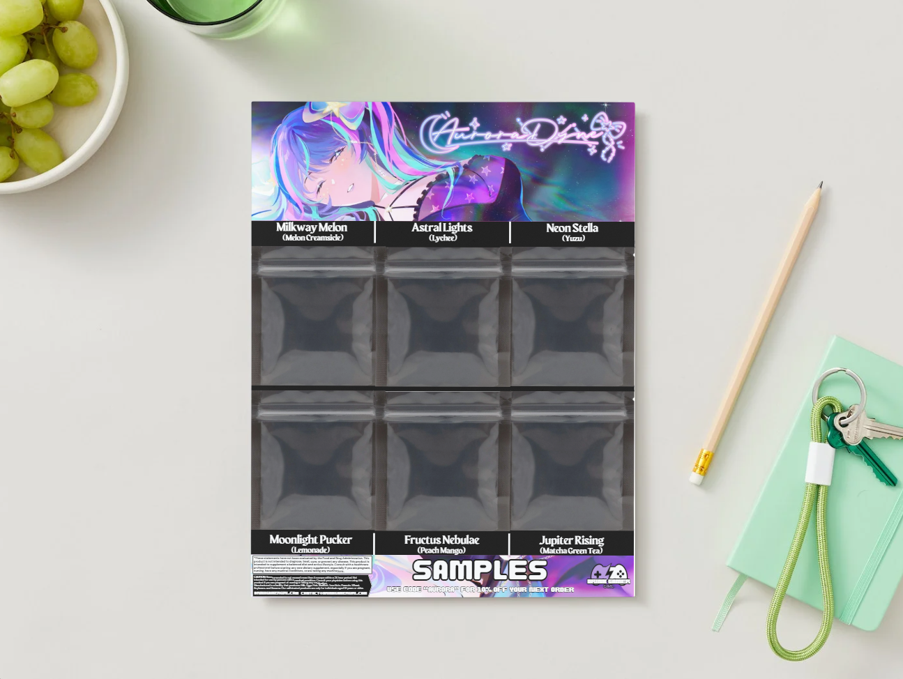 Aurora Dyne - Sample pack (6 Flavors)