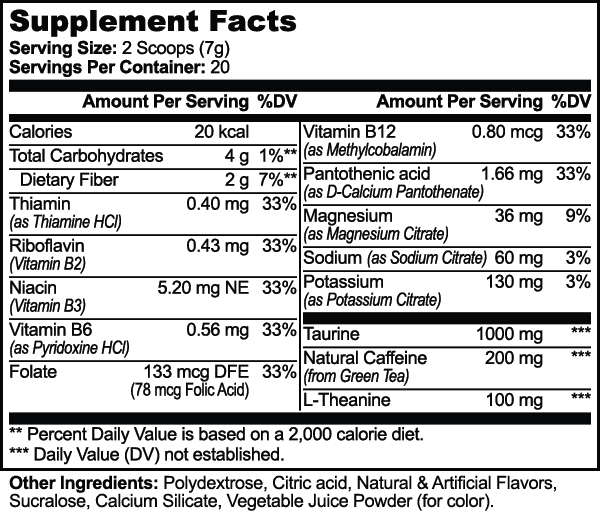 Cepheus Sins - Cosmic Punch Energy Powder (Fruit Punch)