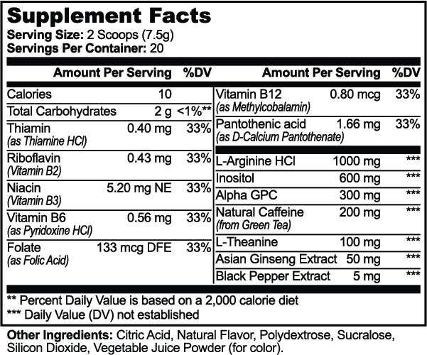 Starcat Tailchaser - Purrvine Inspiration Focus Powder (Sour Grape)